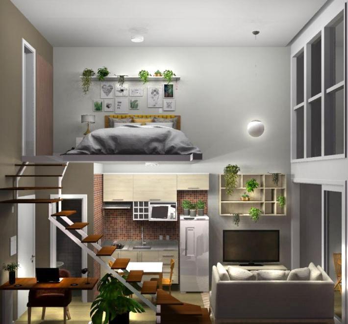 Aconchegante Duplex No Brooklin V Apartment São Paulo Luaran gambar